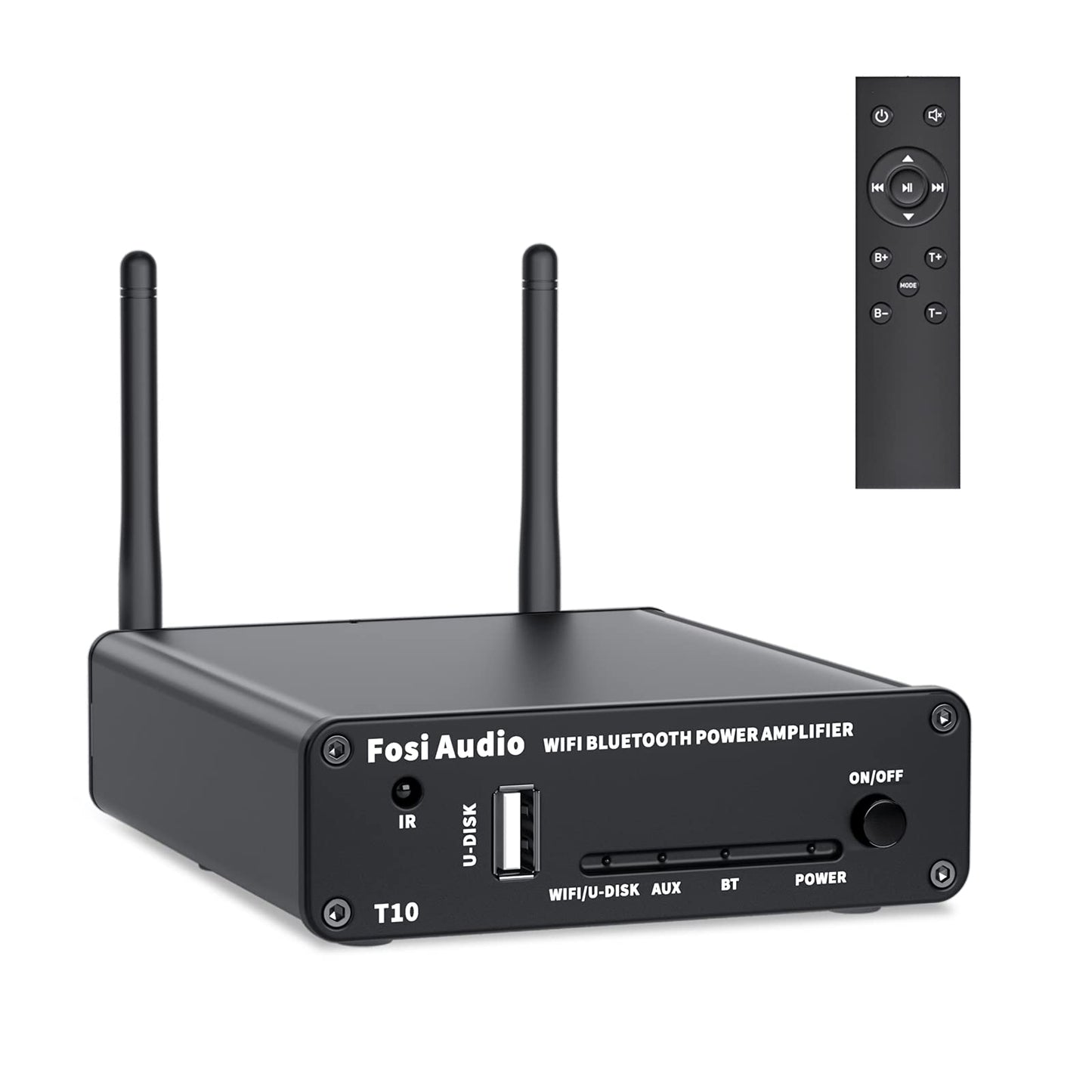 Fosi Audio T10 2.1CH TPA3116 Bluetooth 5.0 Stereo Receiver Amplifier 24bit 192 kHz Audio Amp 100Wx2