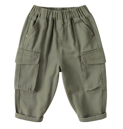 Xiaojiejia Boys Casual Workwear Pants for Kids