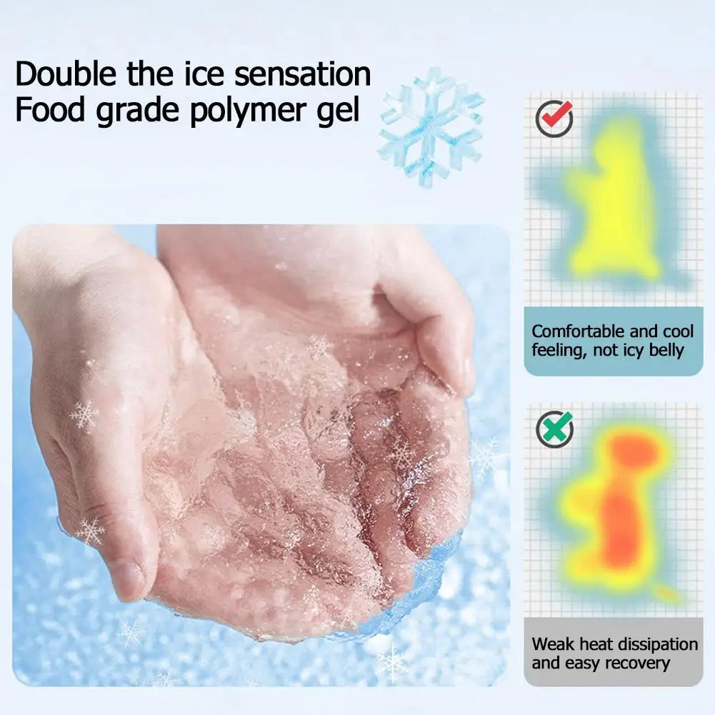 Summer Pet Ice Mats Waterable Pet Cooling Pad for Small Big Dogs Pet Accessories Tear Resistant Pet Cooling Tool