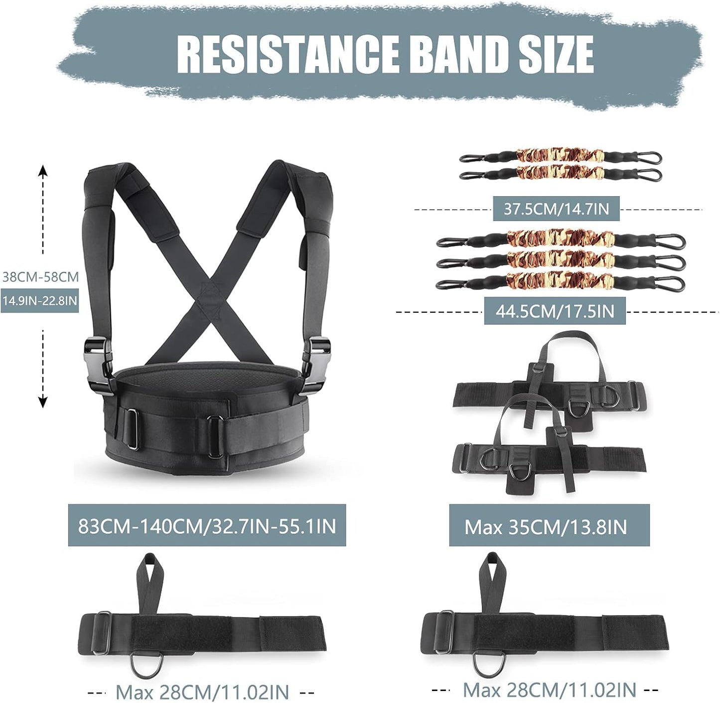 Speed Strength and Agility Resistance Bands