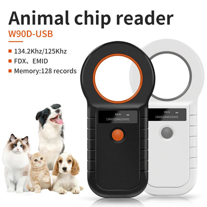 Boland W90D Pet Chip Reader Microchip Scanner Pet Chip Scanner Pet Animal Chips Scanner Pet Microchip Reader for Fish Tutle