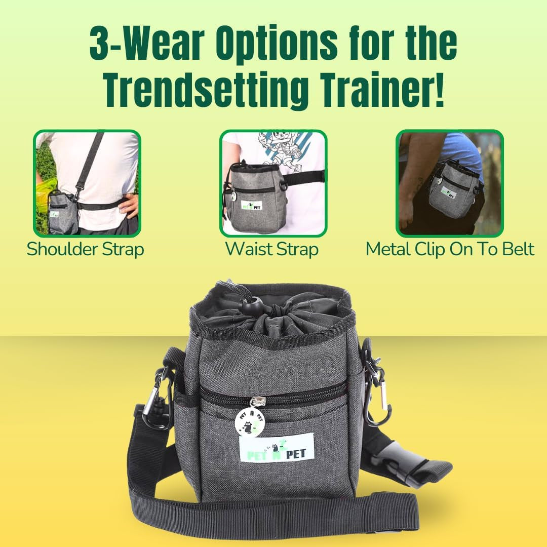 Dog Treat Pouches for Pet Training, Dog Treat Bag, Dogs Training Treats Pouch, Small Pet Treats Holder