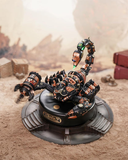 3D Metal Model Kits Puzzle for Adults Kids, Steampunk Electric Mechanical Toy, Assembly DIY Gift Plastic Craft Hobby for Men, Women (Emperor Scorpion)