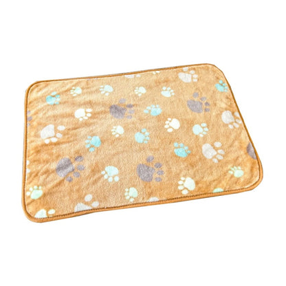 Pet Food Mat Pet Mat Large Pet Mat for Litter Pet Heating Pad for Small Dogs Cats Heated Bed Mat Outdoor Pet Blanket Blanket Flannel Blanket Pet Sleeping Mat