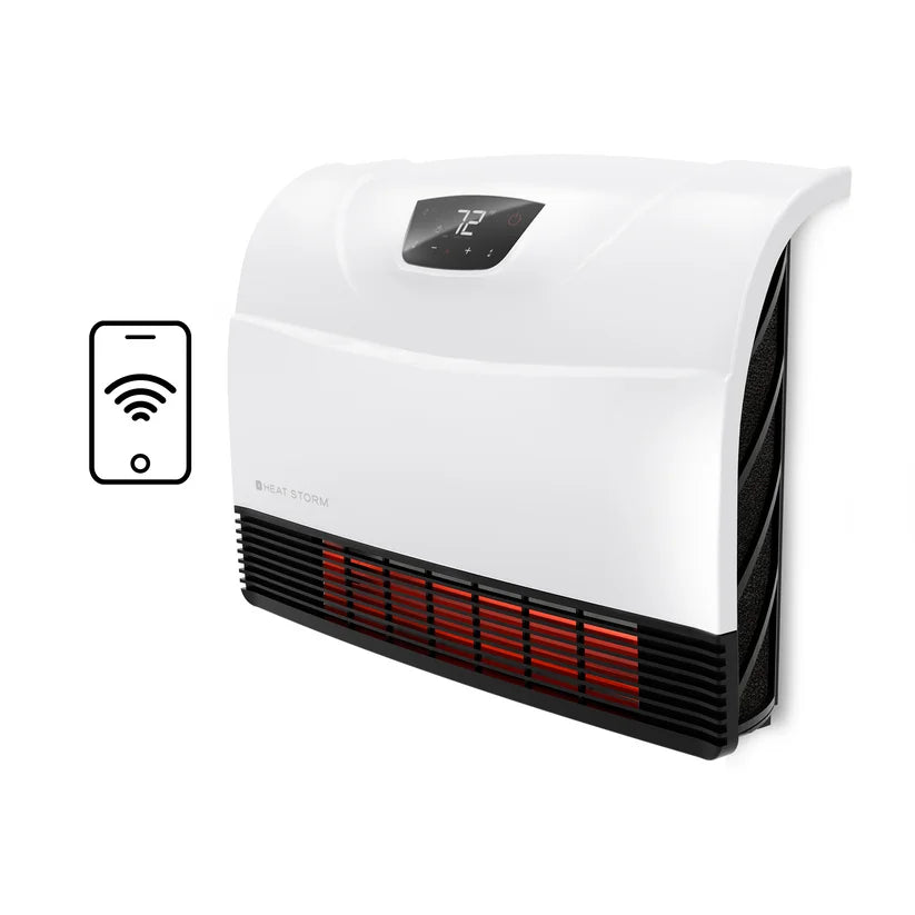 1500 Watt Smart Infrared Wall Heater with Wi-Fi by