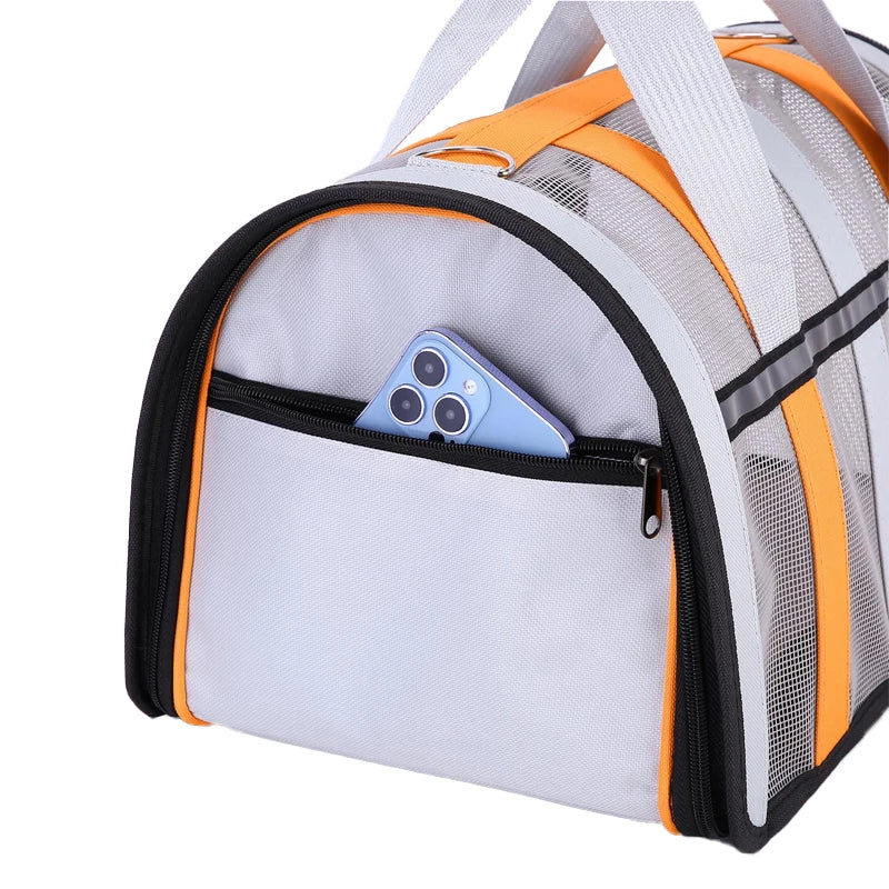 Shoulder Bag Pet Carrying Bag Supplie Pet Outing Portable Pet Bag for Outdoor Use Breathable Suitable for Small Dog Pet