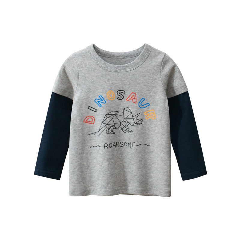 Boys' Long-Sleeved T-Shirt for Kids