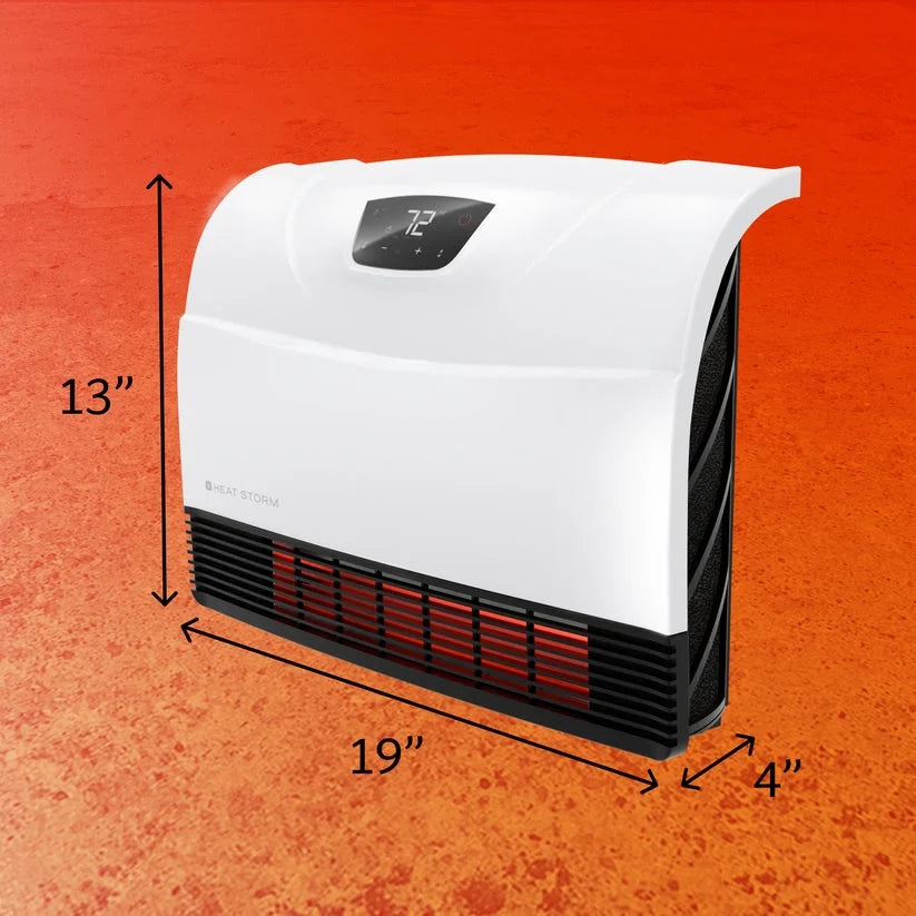 1500 Watt Smart Infrared Wall Heater with Wi-Fi by