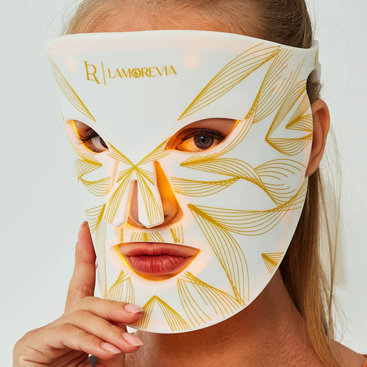 Red Light Facial Beauty Mask for Face Acne Blue Led Light Therapy Physical Heating Physiotherapy Led Red Light Therapy for Face